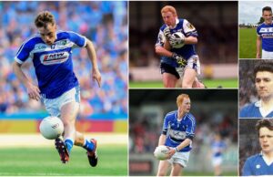 Ross Munnelly, Michael Lawlor, Padraig Clancy, John O'Loughlin, Pat Brophy and Martin Dempsey are players who have made the most appearances for the Laois footballers over the years