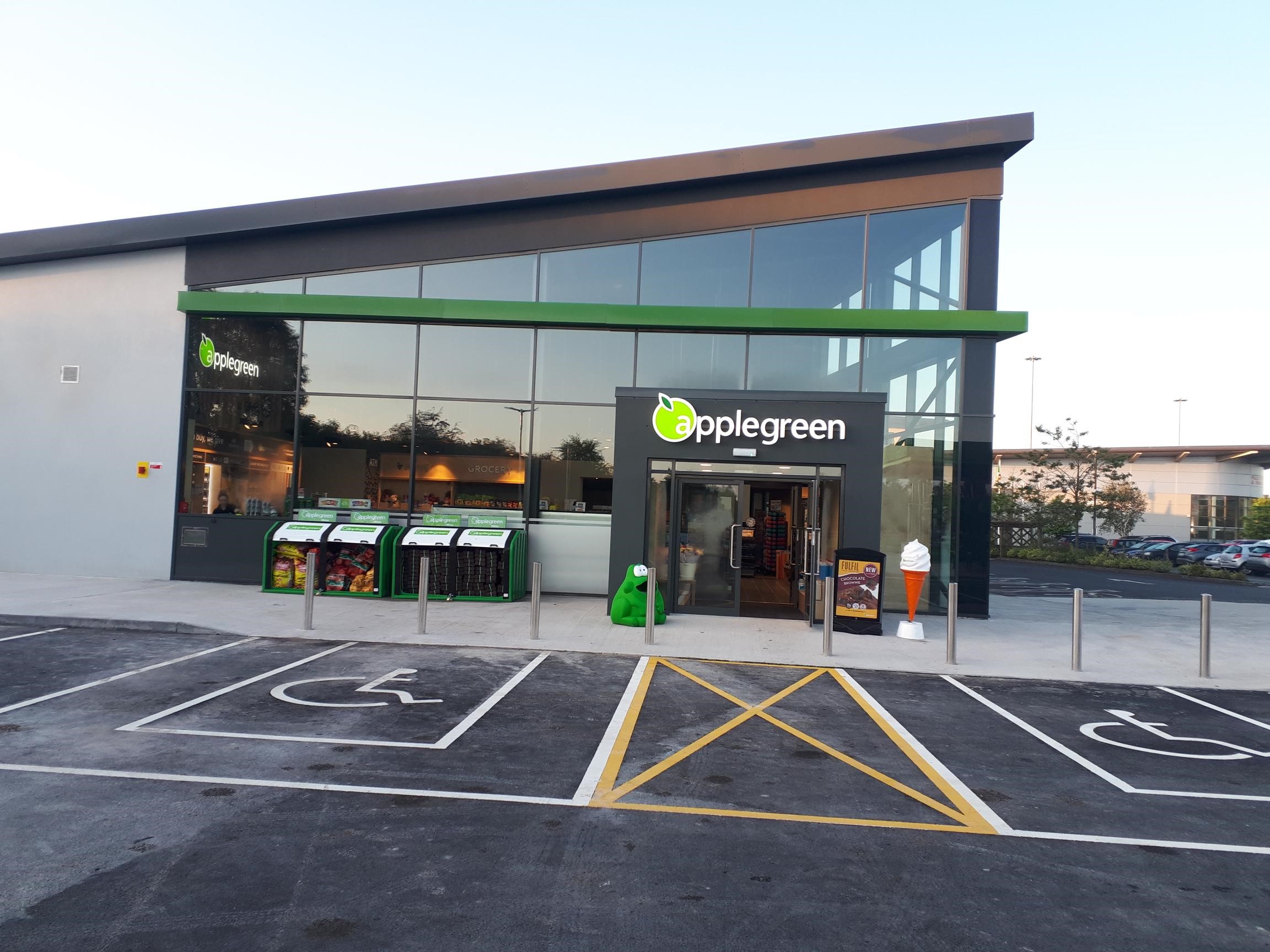 Applegreen Open For Business At Junction 17 Midway Outside Portlaoise Laois Today