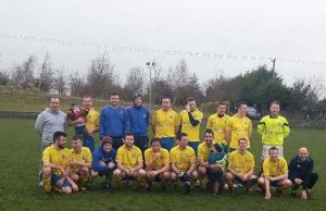 The Ballacolla team who won the league this morning