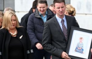 Ciaran Treacy died after the car he was in was hit by a drunk driver in April 2014