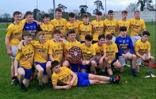 Congratulations to the Colaiste Ísogáin lads on a brilliant victory