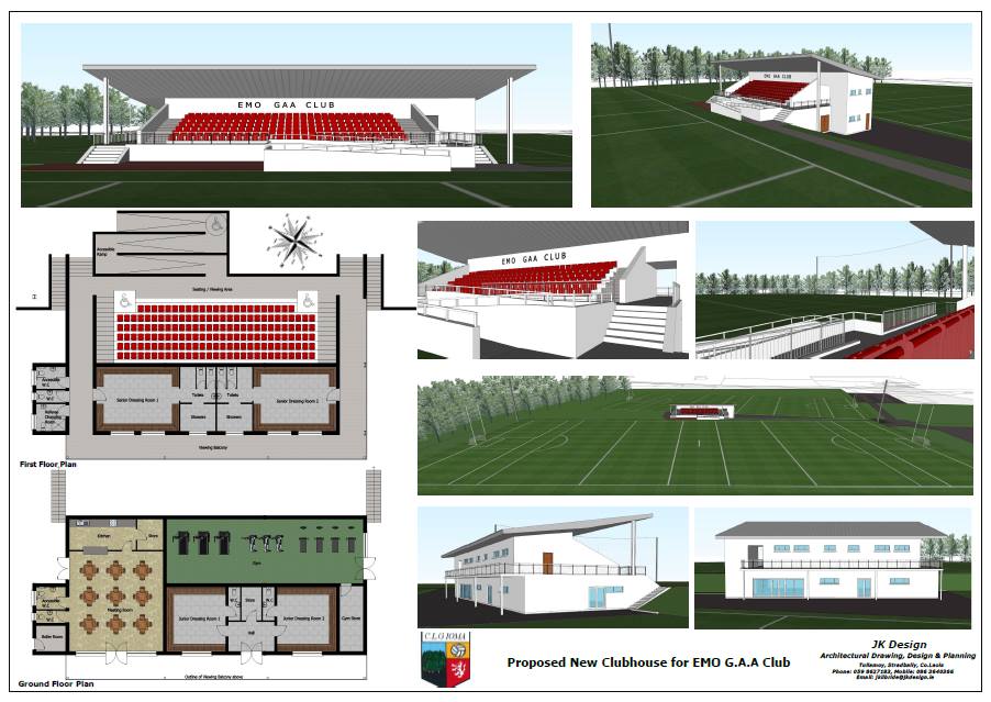 Exciting times ahead for Emo GAA as drawings are revealed