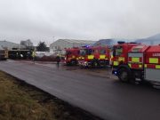 Fire services were called recently
