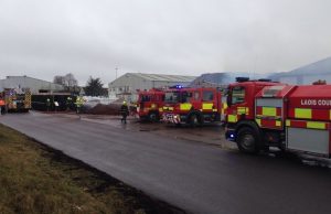 Fire services were called recently