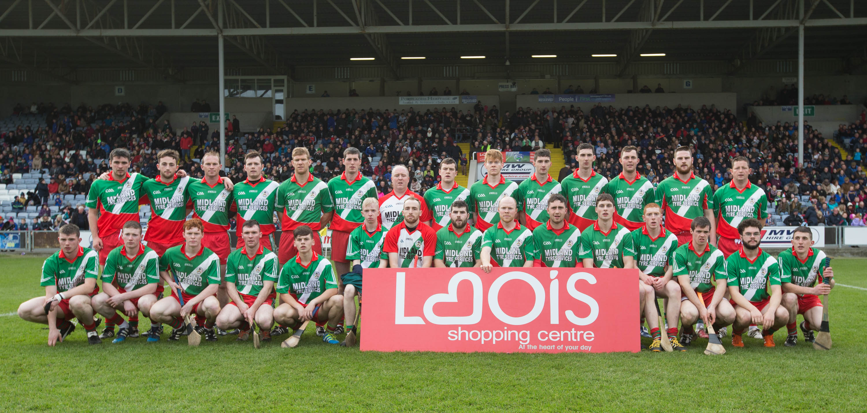 Borris in Ossory Kilcotton who defeated Rathdowney Errill in their SHC final replay at O'Moore Park. Picture: Alf Harvey/HRPhoto.ie