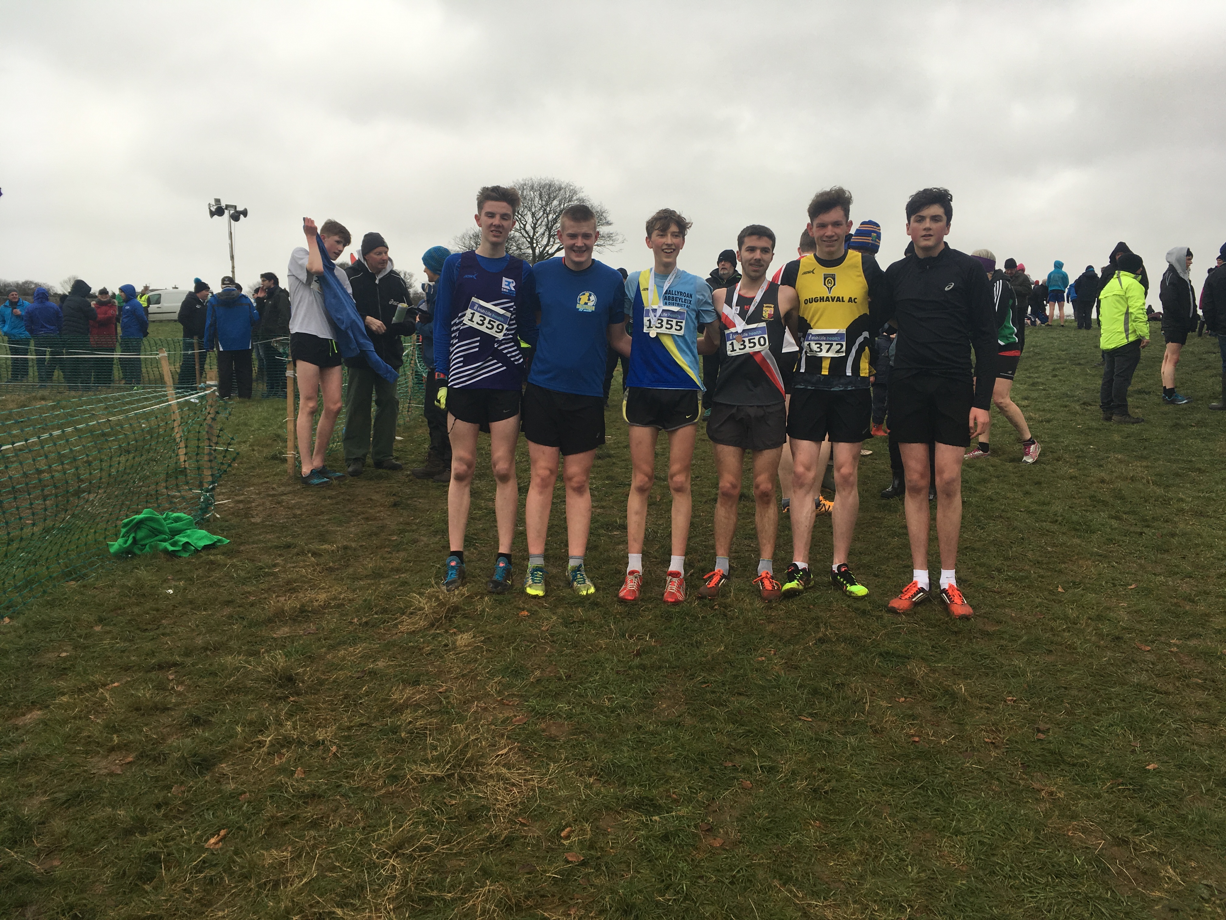 Laois U-17 Boys win bronze at All-Ireland cross country