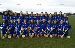 The Laois minor camogie team