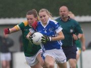 Laura Nerney scored a brilliant goal for Laois this afternoon but it wasn't enough