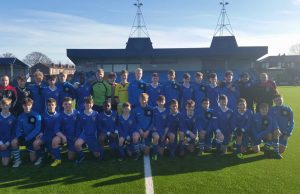 The Midlands Schoolboys League U-15 team who played in Manchester at the weekend
