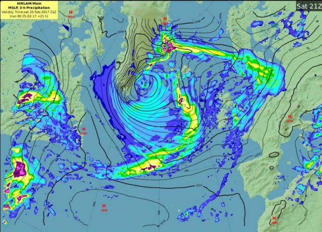 A wind warning is in place for Laois