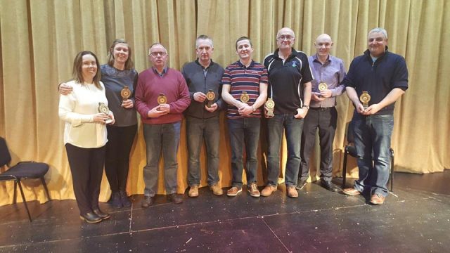 The Courtwood team who won three county titles tonight