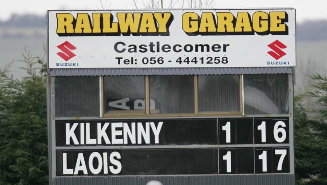 Walsh Cup Shield semi final 2010 Laois defeat Kilkenny 01