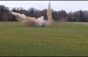 Dramatic moment Stradbally grenade is exploded