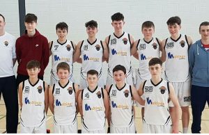 Portlaoise U-16 team which reached the Dublin Cup final
