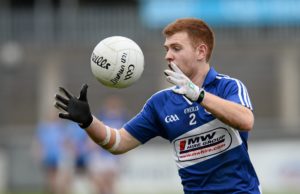 Liam Knowles starts at corner-back for the Laois U-21s tonight against Offaly