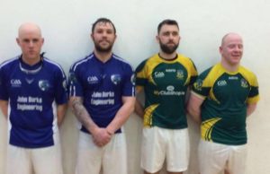 The Laois handball pair who were beaten on Wednesday night