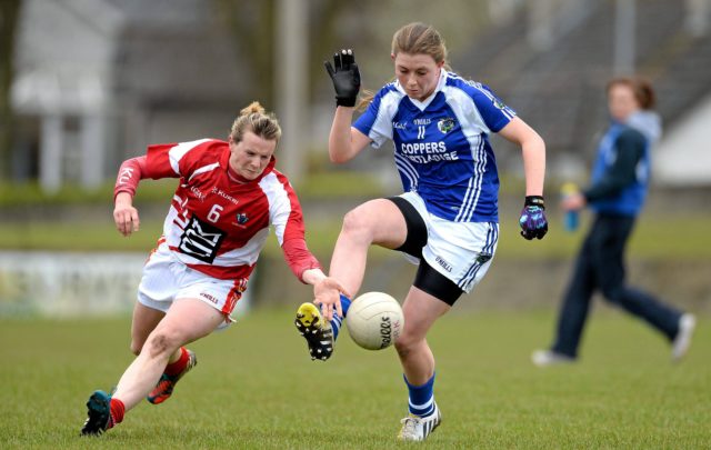 Ciara Burke started for the Laois ladies today in their defeat to Westmeath