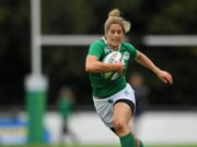 There was disappointment for Alison Miller and the Ireland ladies rugby team this evening