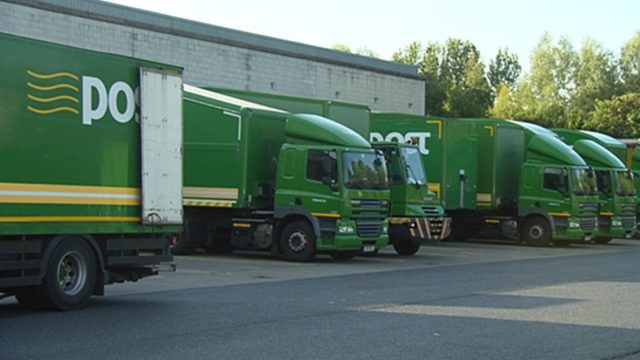 The mail centre is Portlaoise has been evacuated