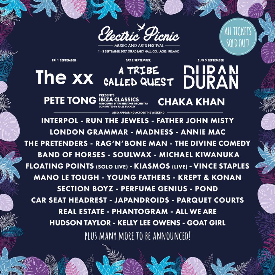 Electric Picnic 2017 Lineup