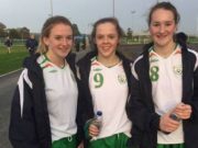 Gillian, far right, will be competing at the European Championships this summer