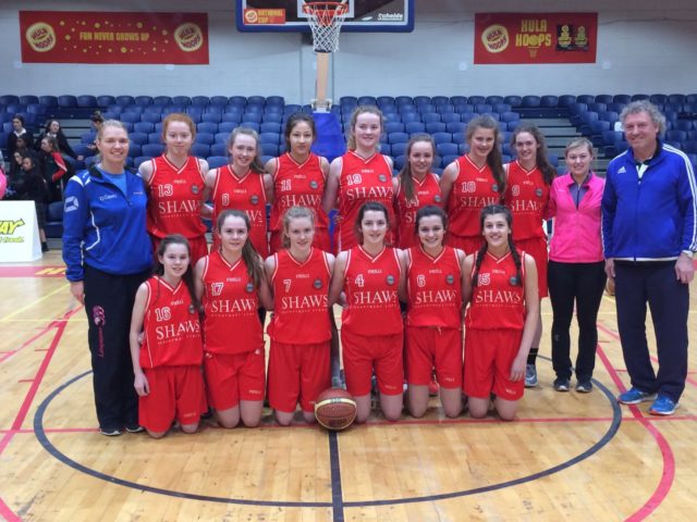 Scoil Chríost Rí pictured ahead of their U16 All-Ireland basketball final