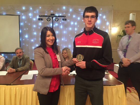 Eoin O'Connor - CBS Sportswear -3rd place for Sustainability