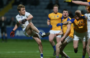 David Conway scored a great goal as Laois took on Longford in O'Moore Park