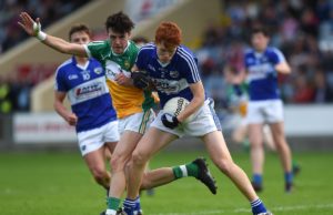Laois and Offaly met in the Leinster minor semi-final last year and Laois will be hoping for a similar result in tomorrow night's U-21 game