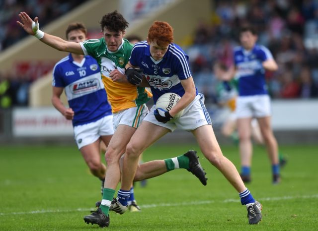 Laois and Offaly met in the Leinster minor semi-final last year and Laois will be hoping for a similar result in tomorrow night's U-21 game