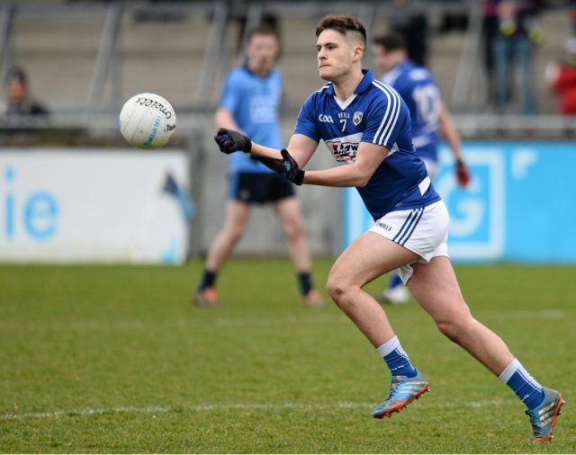 Portarlington's Patrick O'Sullivan is wing-back on the Laois U-21 football team that is taking on Offaly tonight