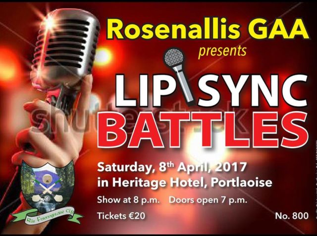 Rosenallis GAA Rosenallis GAA Muck Savage event - as part of the club's Lip Sync fundraiser - takes place in Coolagh Bog on Saturday