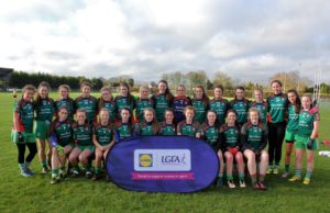 The Scoil Chríost Rí team who lost out in the All-Ireland semi-final