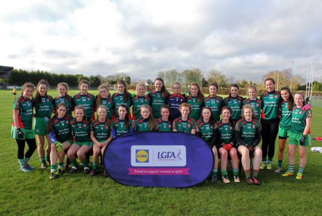 The Scoil Chríost Rí team who lost out in the All-Ireland semi-final