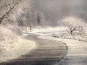 It is snowing in parts of Laois this morning