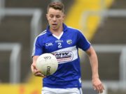 Laois captain Stephen Attride was forced off injured in today's Allianz Football League Division 3 clash against Antrim