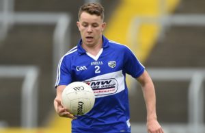 Laois captain Stephen Attride was forced off injured in today's Allianz Football League Division 3 clash against Antrim