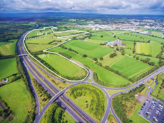 The land at Togher on the outskirts of Portlaoise