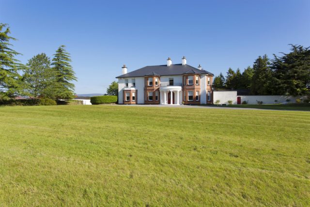 The residence at Tulach Nore, Pike of Rushall, which formed part of a 255-acre farm offered for sale in Laois in 2016