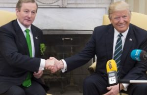 John Whelan says that Enda Kenny gave Donald Trump a right kicking on immigration on St Patrick's Day