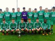 Portlaoise AFC U-19s who were crowned CCFL Premier Division champions on Monday