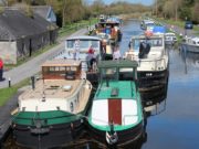 Some of the boats which will appear in Vicarstown over the weekend