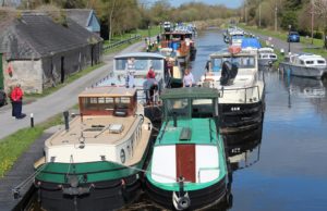 Some of the boats which will appear in Vicarstown over the weekend