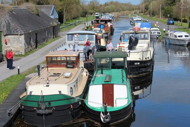 Some of the boats which will appear in Vicarstown over the weekend