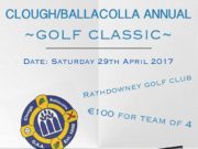 The Clough-Ballacolla GAA golf classic is on the horizon