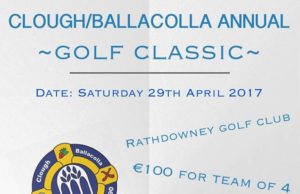 The Clough-Ballacolla GAA golf classic is on the horizon