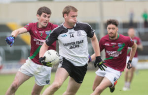 Donie Kingston was in fine form for Arles-Killeen against Portarlington tonight