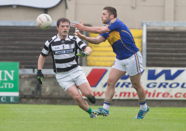 Robbie Kehoe was in action for O'Dempsey's tonight