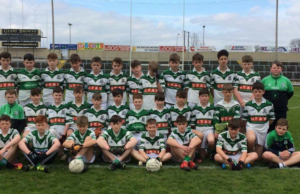 The Portlaoise team who were crowned U-14 Feile champions this afternoon
