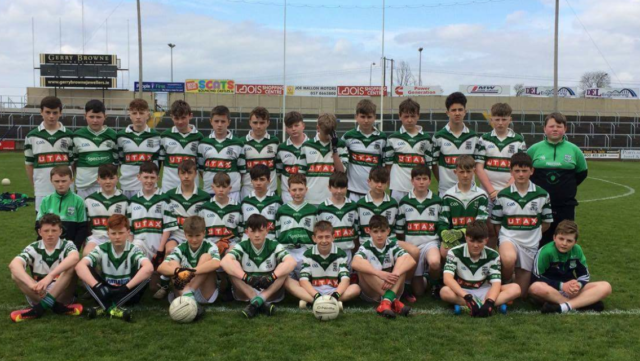 The Portlaoise team who were crowned U-14 Feile champions this afternoon